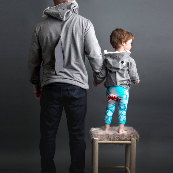 Shark Hoodie-Adult - Picture 2 of 3